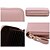 cheap Wallets-Men&#039;s Women&#039;s Wallet Coin Purse Credit Card Holder Wallet PU Leather Outdoor Shopping Daily Zipper Lightweight Solid Color Black Pink Coffee