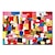olcso Absztrakt festmények-mintura kézzel készített színes blokk olajfestmények vászonra fal művészeti dekoráció modern absztrakt kép lakberendezéshez hengerelt keret nélküli feszítetlen festmény