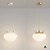 billige Øslys-led pendel simpel krone sky pigeværelse studie 1-lys 3000-6000k pendel moderne minimalistisk master soveværelse krystal pendel lampe