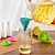 cheap Vehicle Repair Tools-StarFire Portable Collapsible Car Silicone Funnel Long Neck Funnel Silicone Folding Funnel Small Funnel
