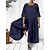 cheap Women&#039;s Jumpsuits-Women&#039;s Jumpsuit Lace Solid Color Crew Neck Casual Home Daily Regular Fit Half Sleeve Navy Blue S M L Summer