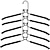 voordelige Haken &amp; bevestiging-kleerhanger multifunctionele meerlaagse hanger magisch huisgarderobeopslag artefact hangende hanger opvouwbare hanger 40 * 40cm