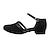ieftine Pantofi Dans Clasic &amp; Modern-Pentru femei Sală Dans Pantofi Moderni Pantofi de caracter Scenă Interior Antrenament Brant mai moale Despicare Grosime călcâială Negru
