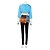 cheap Movie &amp; TV Theme Costumes-The Legend of Zelda Princess Cosplay Costume Outfits Women&#039;s Video Game Character Cosplay Party Blue Top Pants Gloves