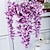 cheap Artificial Flower-2PCS artificial flower hydrangea vine hanging flowers suitable for indoor and outdoor hanging flowers wedding party DIY decoration hanging flowers