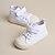 cheap Girls&#039; Shoes-Boys Girls&#039; Sneakers Sports &amp; Outdoors Comfort School Shoes Beach Canvas Breathability Non-slipping Sporty Look Little Kids(4-7ys) Home Daily Walking Shoes LeisureSports White Purple Summer Spring