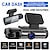 baratos DVR para automóveis-dash cam 3,16 polegadas lente dupla dash cam câmera frontal embutida sensor g hd visão noturna grande angular carro dvr