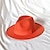 preiswerte Partyhut-Hüte Wolle / Acryl Fedora-Hut Formal Hochzeit Cocktail Royal Astcot Einfach Mit Pure Farbe Kopfschmuck Kopfbedeckung