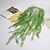 preiswerte Künstliche Pflanzen-simulierte künstliche Rattan-Hängepflanzen aus Weidengeflecht, immergrüne Pflanze, Wanddekoration für den Innen- und Außenbereich, 95 cm