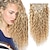ieftine Extensii Păr Clip-brazilian p27-613 extensii de păr uman blond cu val de apă pachete de păr uman neprocesat bătătură 1buc 100g culoare pian (18 clip de 100g în păr uman