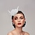 cheap Fascinators-Fascinators Kentucky Derby Hat Headpiece Feathers Net Wedding Horse Race Ladies Day Melbourne Cup Cocktail Headpieces With Feather Cap Headpiece Headwear