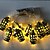 cheap LED String Lights-1.5M-10 LEDs String Lights Warm White Creative String Lights Holiday Batteries Powered