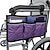 お買い得  トラベルバッグ-車椅子アームレスト オーガナイザー バッグ 車椅子トラベル アクセサリー ポケット付き収納ポーチ