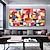 tanie Obrazy abstrakcyjne-mintura handmade color block obrazy olejne na płótnie dekoracje ścienne nowoczesny abstrakcyjny obraz do wystroju domu walcowane bezramowe nierozciągnięte malowanie