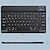 abordables Teclados-Bluetooth inalámbrico Teclado ergonómico Teclado de tableta Portátil Ultra delgado Ergonómico Teclado con Batería de Li-batería incorporada Mini Wireless Bluetooth Keyboard Keyboard for Ipad Mobile