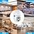 cheap Indoor IP Network Cameras-Upgraded Dual Lens 10XHybrid Zoom Light Bulb Security Camera WIFI 360 Auto Tracking Security Camera Color Night Vision Siren&amp; Light Alarm PTZ IP Camera For Home Security