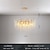 ieftine Candelabre-candelabre cu led lux modern, 23,6&quot;/31,2&quot; 8/12-lumini cristal auriu pentru interiorul casei bucatarie dormitor fier arta copac lampă ramură lampă creativă lumină alb cald 110-240v