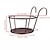 cheap Outdoor Wall Hangings-Balcony Hanging Flower Pot Rack, Iron Planter Pot Stand, Home Decor, Indoor Planting Supplies