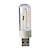 cheap LED Globe Bulbs-LED Globe Bulbs 8 1W 0 lm USB T 1 LED Beads COB Warm White White 5 V