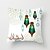 baratos Capa de almofada de férias-Capa de almofada ramadan kareem eid mubarak 1 peça capa de almofada quadrada decorativa macia fronha para quarto sala de estar sofá cadeira lavável na máquina
