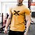 cheap Men&#039;s Graphic T Shirt-Cross Casual Mens 3D Shirt For Gym | Grey Summer Cotton | Graphic Letter Scratches Gray Tee Men&#039;S Blend Sports Muscle Short Sleeve Comfortable
