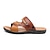 cheap Men&#039;s Shoes-Men&#039;s Sandals Outdoor Slippers Beach Slippers Sporty Sandals Casual Beach Daily PU Breathable Brown Summer Spring
