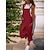 cheap Women&#039;s Jumpsuits-Women&#039;s Overall Pocket Solid Color U Neck Streetwear Daily Vacation Regular Fit Strap Black Wine Army Green S M L Summer