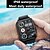 billiga Smart Armband-TK10 Smart klocka 1.91 tum Smart armband Smartwatch Blåtand EKG + PPG Temperaturövervakning Stegräknare Kompatibel med Android iOS Dam Herr Meddelandepåminnelse Kamerakontroll Anpassad urval IP 67