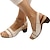 ieftine Sandale de Damă-Pentru femei Sandale Blocați sandale pentru toc Mărime Plus Size Sandale cu curea la gleznă Muncă Zilnic Culoare solidă Vară Toc Mic Sexy minimalism Imitație Piele Buclă Negru Alb Roșu-aprins