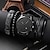 tanie Zegarki kwarcowe-męski 4 sztuk/zestaw zegarek kwarcowy dla mężczyzn analogowy kwarc retro stylowy chronograf ze stopu nylonu zegarki w stylu sportowym