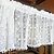 cheap Valance &amp; Tier Curtain-White Sheer Kitchen Curtains Window Valance Curtains, Short Cafe Curtains Farmhouse Rod Pocket For Livingroom, Bedroom, Balcony, Door, Cabinet