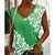 cheap Women&#039;s Tops-Women&#039;s Tank Top Black Blue Green Floral Print Sleeveless Casual Basic V Neck Regular Floral S