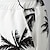 olcso Férfi ingkészletek-Férfi Hawaii ing Ing készlet Grafikai nyomatok Fólia Kubai nyakörv Fekete Fehér Medence Lóhere Sötétkék Utca Hétköznapi Rövid ujjú Nyomtatott Ruházat Tropikus Divat Hawaii Dizájn