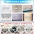 cheap Office Supplies-50pcs Strong Adhesive Double Sided Tape Heavy Duty ,Traceless Transparent Tape Removable Strips Sticky Nano Tape,Household, Carpet,Nano Double Sided Tape Picture Hanging Strip, Back to School Gift