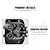 cheap Quartz Watches-Oulm Men&#039;s Watches Mens Quartz Casual Leather Strap Wristwatch Sports Man Multi-Time Zone Military Male Watch Clock