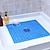 billiga Halkskyddad badkarmatta-kvadratisk badmatta halkfria duschmattor - 21 x 21 tum halkfri badkarsmatta med sugkopp, säkerhetsmattor för duschkabin för barn&amp;amp; äldre, duschmatta med avloppshål, maskintvättbar, klarvit