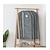 cheap Clothing &amp; Closet Storage-Breathable Dust-proof Bag Clothing Cover Linen Imitation Household Clothing Dust-proof Cover Hanging Storage Bag Thickened Transparent Coat Suit Bag
