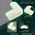 billiga handverktyg-10st självlysande anti-kollisionsvinkel transparent anti-stötskydd hörn tebordsmöbler mjuk väska hörnpåse kantklistermärken silikonskydd möbeltillbehör