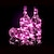 ieftine Fâșii LED-led sticlă șir lumini în formă de plută decor de nunta în aer liber 2m led noapte lumina înstelată 30buc 12buc 10buc sârmă de cupru dop sticlă de vin lampă petrecere de nunta decor de Crăciun