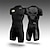 billige Tøjsæt til mænd-Herre Triatletdragt Kortærmet triathlon Sølv Lysegul Mørkegrå Grafisk Cykel Lycra Sport Grafisk Tøj