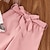 ieftine Seturi-2 Piese Copil Fete Culoare solidă Set de îmbrăcăminte A stabilit Manșon scurt Adorabil Școală 7-13 ani Vară Roz Îmbujorat Roșu Vin Mov