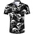 Χαμηλού Κόστους ανδρικά πέτο πουκάμισα Χαβάης-Ανδρικά Πουκάμισο Νεκροκεφαλές Γραφικά Σχέδια Απορρίπτω Μαύρο Ρουμπίνι Βυσσινί Μαύρο+ Άσπρο Δρόμος Causal Κοντομάνικο Στάμπα Κουμπί-Κάτω Ρούχα Μοντέρνα Απίθανο Πανκ &amp; Γκόθικ