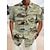 abordables Chemise hawaïenne homme-chemise pour hommes été chemise hawaïenne graphiquecocotier couverture en plein air rue manches courtes boutonné imprimé vêtements vêtements mode tropicale designer hawaïen