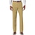 tanie spodnie codzienne-Męskie Spodnie Spodnie codzienne Kieszeń Równina Komfort Oddychający Na zewnątrz Codzienny Wyjściowe Moda Moda miejska Biały Jasnozielony