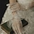 abordables Costumes vintage et anciens-Elégant 1950s 1920s Gants Mariée Gatsby le magnifique Femme Mariage Fête / Soirée Fête scolaire Gants
