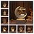 abordables Lumières de décoration du Ramadan-Eid mubarak 3d veilleuse décorations acrylique led islamique musulman ramadan festival fournitures pour la décoration de la maison nuit lampe chambre décor