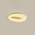 tanie Ściemnialne lampy sufitowe-30 cm Przygaszanie Oświetlenie Sufitowe Metal Akryl Styl artystyczny Styl nowoczesny Nowość Malowane wykończenia Nowoczesny 110-265V