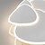 billige Taklamper med dimming-led taklamper dimmes med fjernkontroll kontra akryl metallmalte finish lysekroner moderne stil enkelhet stue spisestue soverom lysarmatur