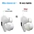 cheap Headphone Cases-3 Pairs Replacement Ear Tips for Apple Airpods Pro and Airpods Pro 2nd Generation with Noise Reduction Hole Silicone Ear Tips for Airpods Pro Fit in The Charging Case