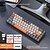 cheap Keyboards-K68 2.4G/BT5.0 Wireless Gaming Mechanical Keyboard 68 Keys Hotswap Mini Gaming Mechanical Keyboard PBT Keycaps 65% Keyboards